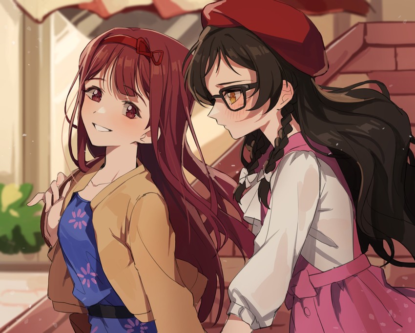 kitazawa shiho and tanaka kotoha (idolmaster and 1 more) drawn by hano9789