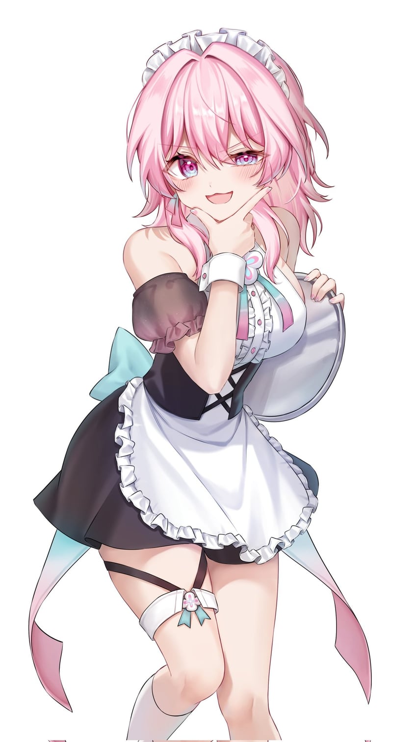 march 7th (honkai and 1 more) drawn by momyong
