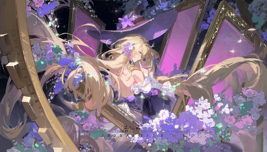 herta and the herta (honkai and 1 more) drawn by xrncp