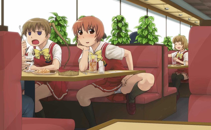 katagiri himeko, tachibana rei, osaragi hazumu, momose kurumi, and kurusu tomari (pani poni dash! and 1 more) drawn by calpara