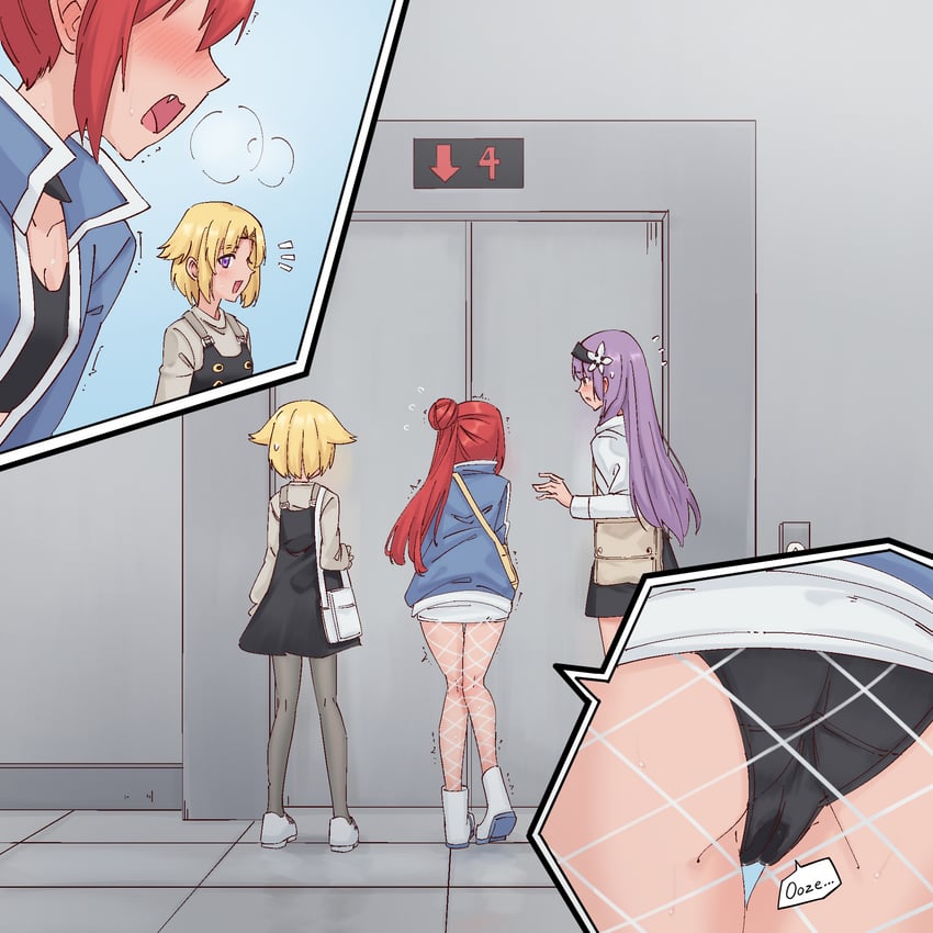 yurina, raika, and miruru (original) drawn by rune_(dualhart)
