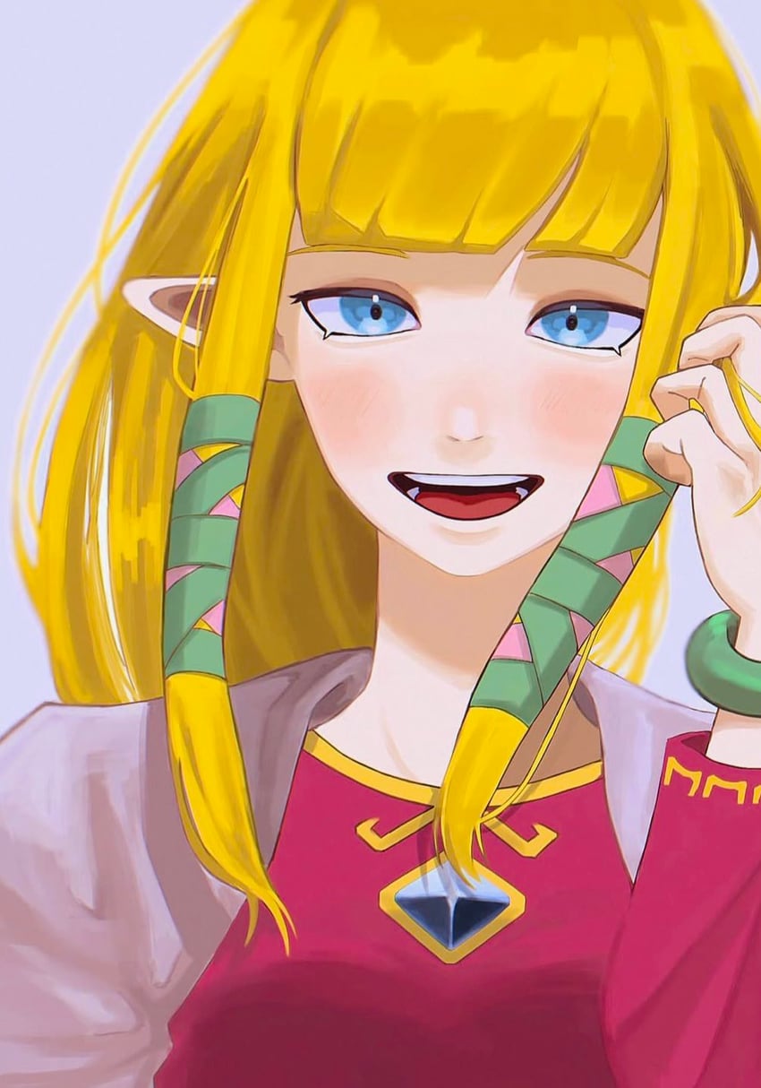 princess zelda (the legend of zelda and 1 more) drawn by kozakana_umai