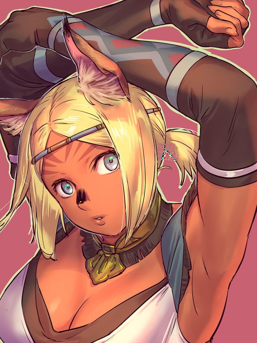 adventurer (final fantasy and 1 more) drawn by yuccoshi