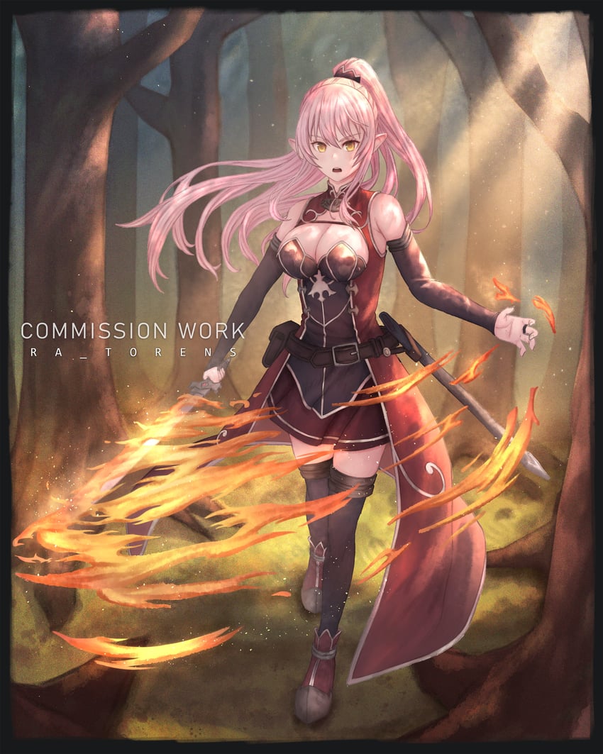 ariane glenys maple (gaikotsu kishi-sama tadaima isekai e odekake-chuu) drawn by ra_torens