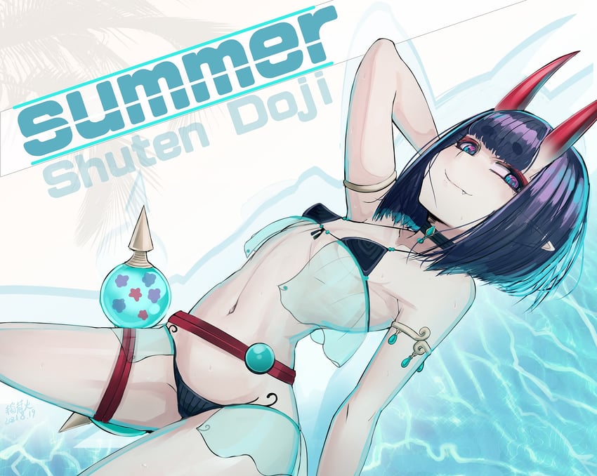 shuten douji (fate and 1 more) drawn by b.d