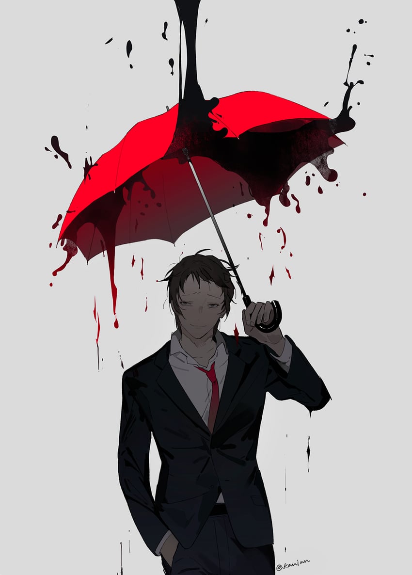 adachi tooru (persona and 1 more) drawn by kaninn