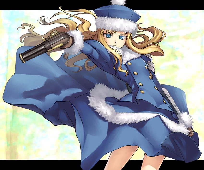 gunner and gunner 2 (sekaiju no meikyuu and 1 more) drawn by tanaka_shoutarou