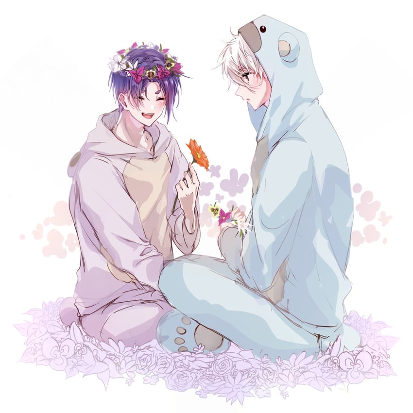 nagi seishirou and mikage reo (blue lock) drawn by yomogi_(user_rvdf7243)