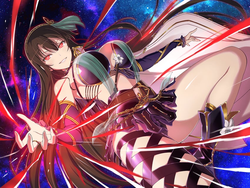 kagura (senran kagura and 1 more) drawn by yaegashi_nan