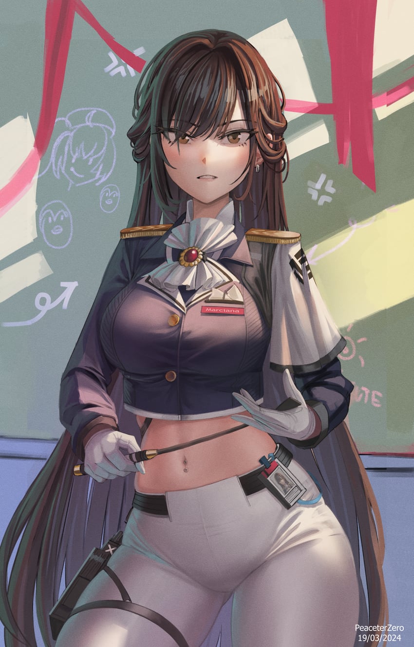 marciana and rei (goddess of victory: nikke) drawn by peaceterzero