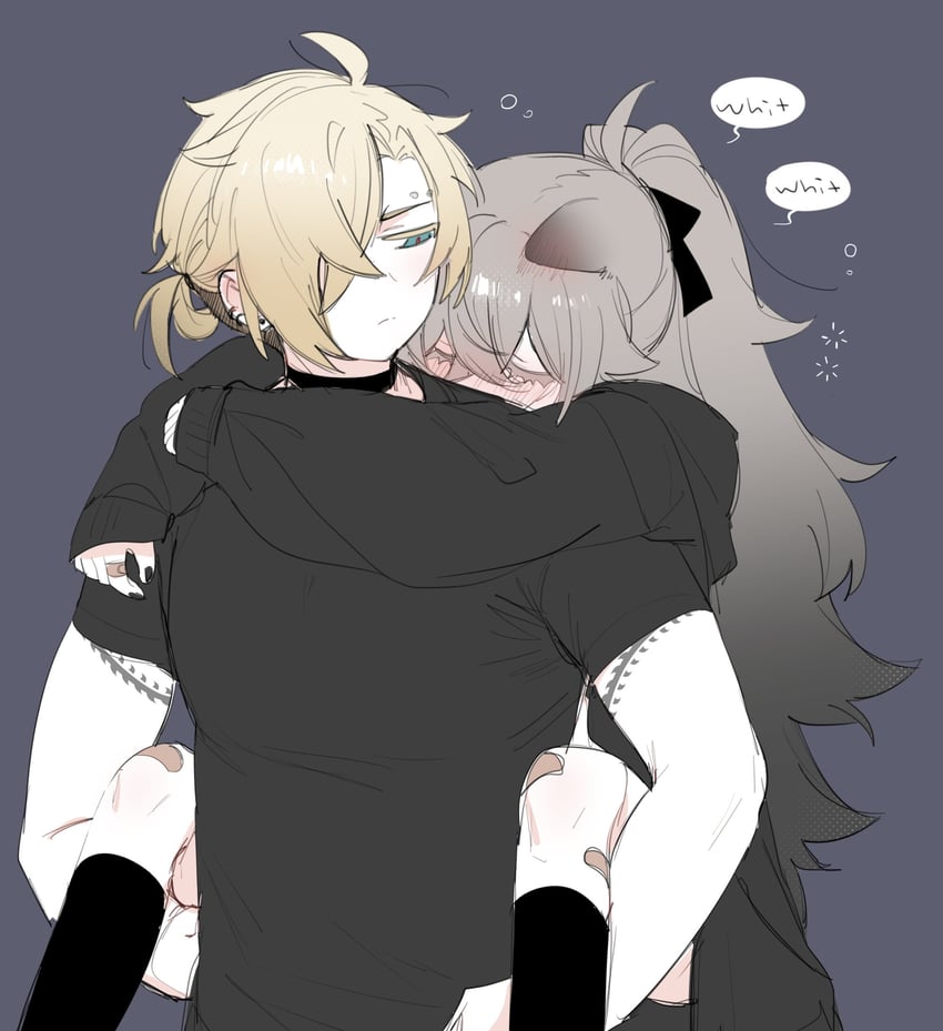 whitney and shoya (original and 1 more) drawn by kai_(drakkai10)