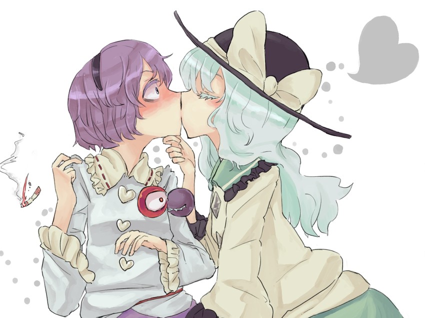 komeiji koishi and komeiji satori (touhou) drawn by yunuki_uta