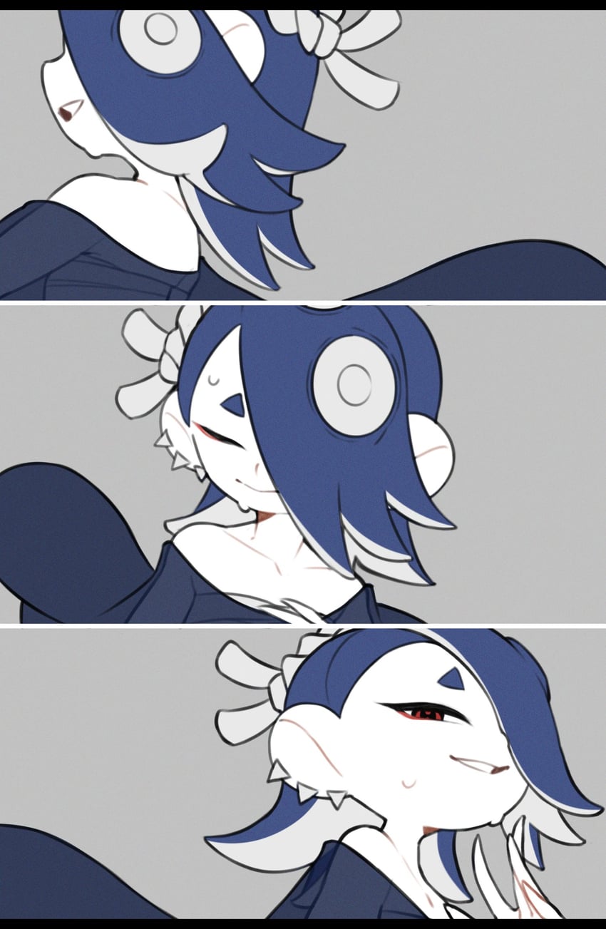 shiver (splatoon and 1 more) drawn by prat_rat