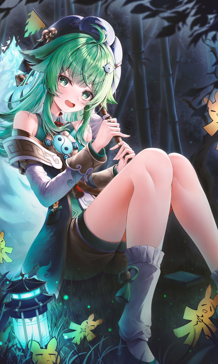 huohuo and tail (honkai and 1 more) drawn by ichizon