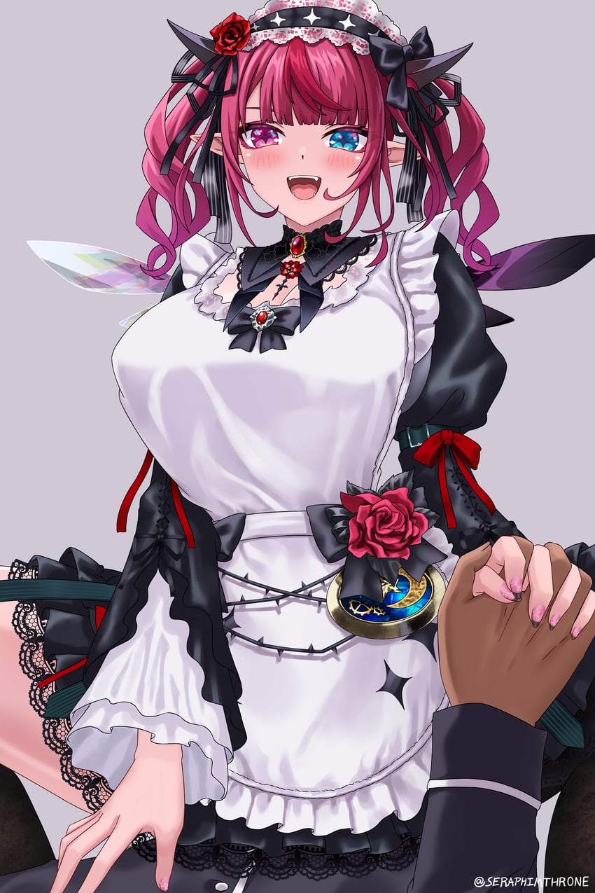 irys (hololive and 1 more) drawn by seraphim_throne