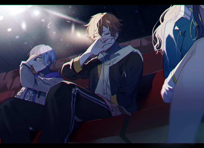 shinonome akito, shiraishi an, and aoyagi touya (project sekai and 1 more) drawn by manami_(aph-23)