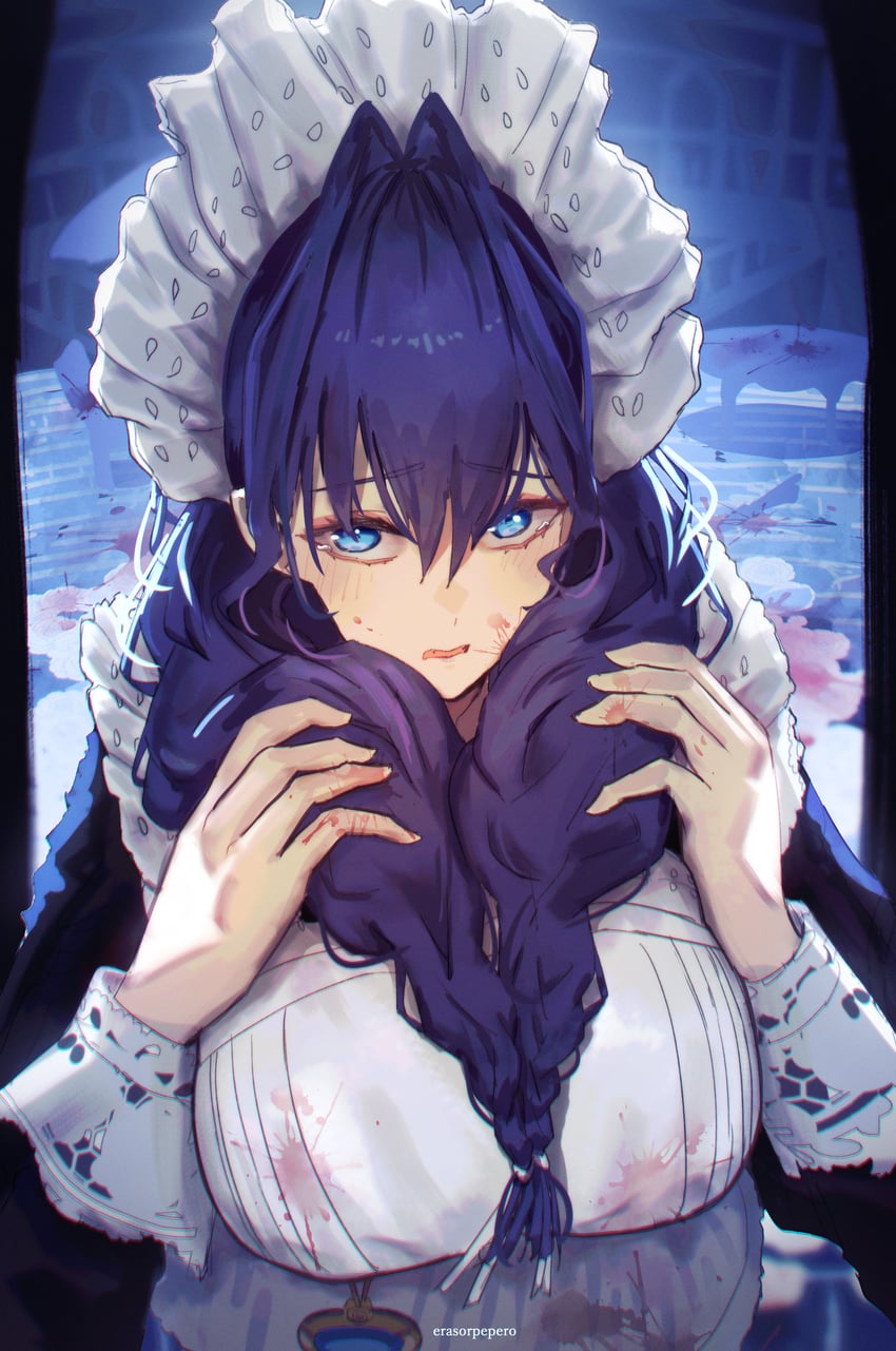 ouro kronii (hololive and 1 more) drawn by erasorpepero