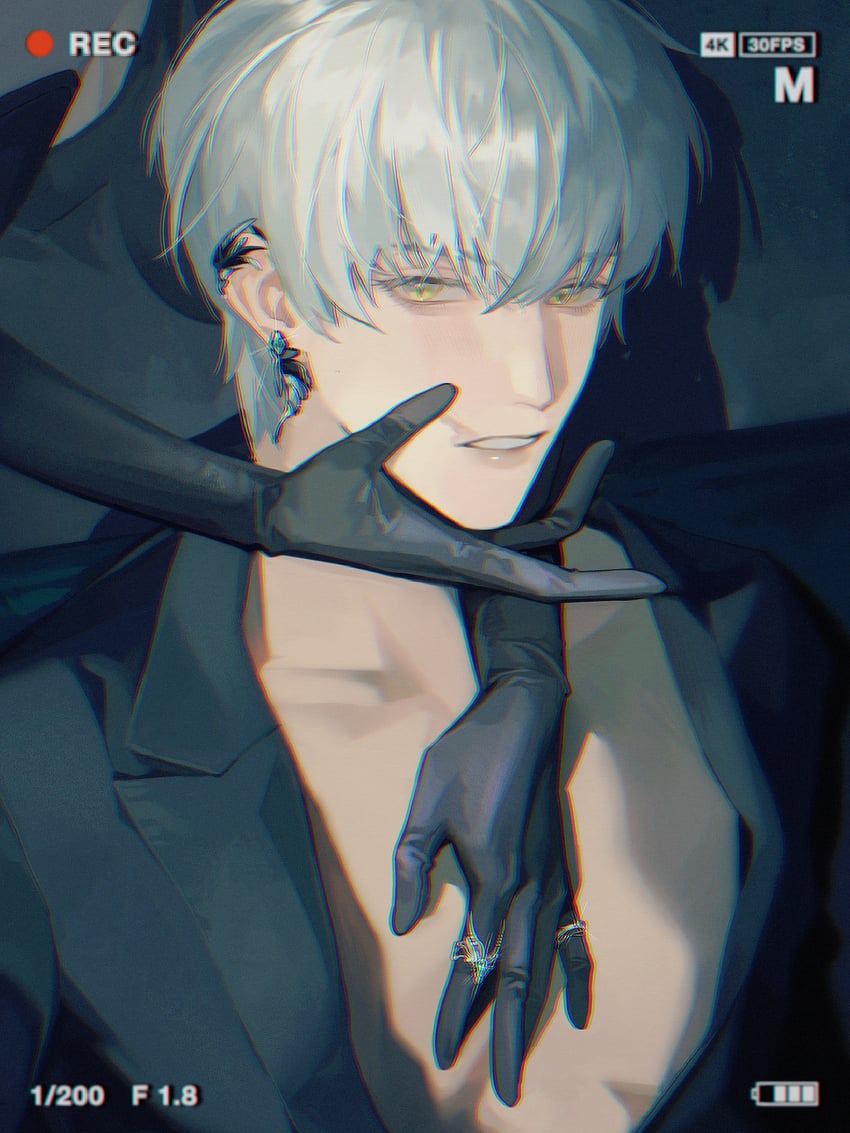 protagonist and qi sili (light and night love) drawn by xiao_ze_miao