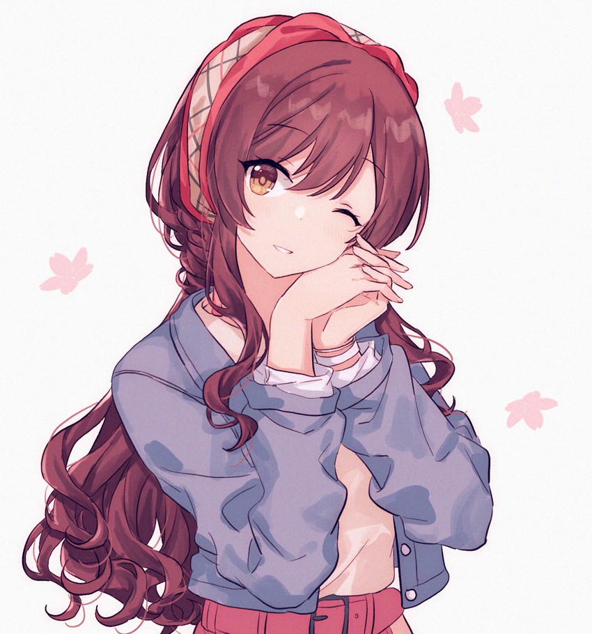 osaki amana (idolmaster and 1 more) drawn by migolu
