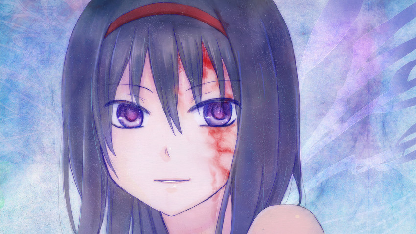 akemi homura (mahou shoujo madoka magica and 1 more) drawn by piroaki