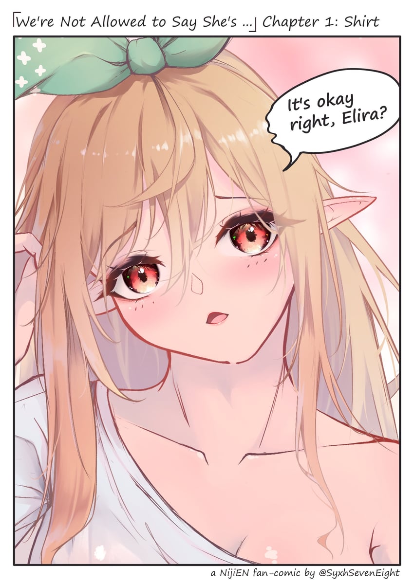 pomu rainpuff (nijisanji and 1 more) drawn by syxh