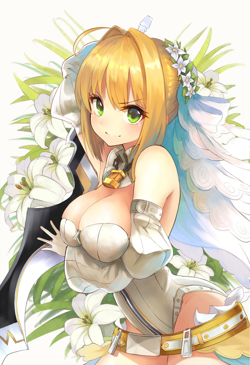 nero claudius (fate and 1 more) drawn by jazztaki