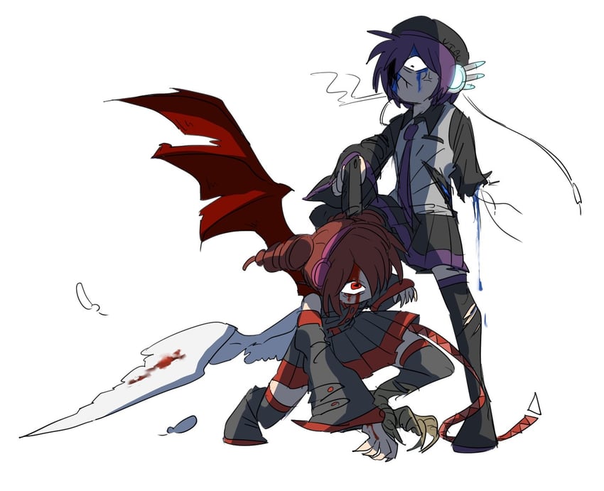 kasane teto and utane uta (utau) drawn by hato_no_mune_wo_momitai