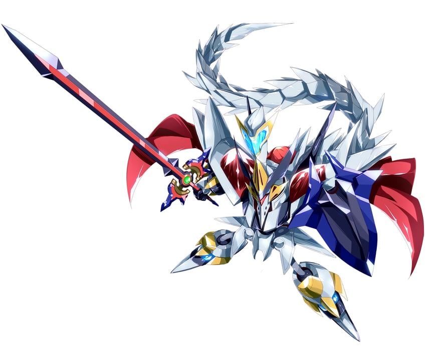 ryu paladin lord zephyr (haou taikei ryuu knight) drawn by yakisoba_(kaz2113)
