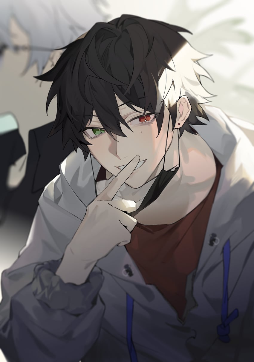 yamada ichiro and aohitsugi samatoki (hypnosis mic) drawn by shuiyiyaogong