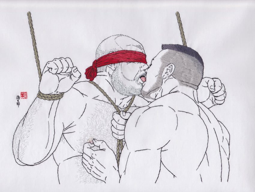 original drawn by adamworks_(ajmworks) and tagame_gengoroh