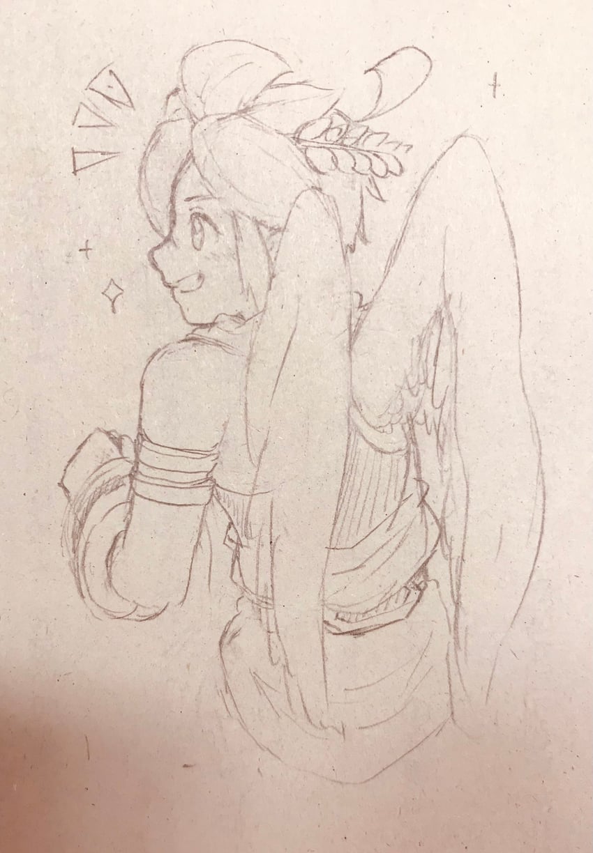 pit (kid icarus and 1 more) drawn by waffuum