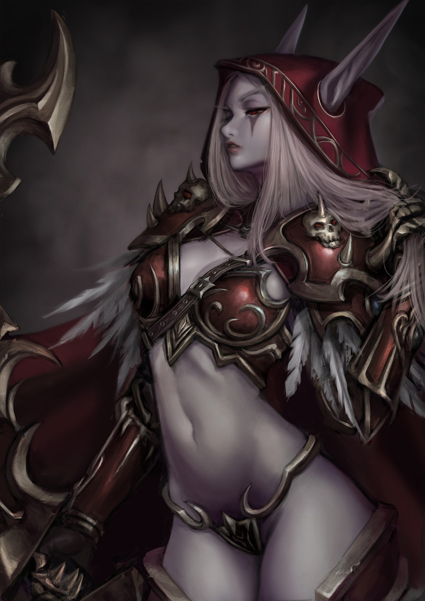 sylvanas windrunner (warcraft and 1 more) drawn by jungon_kim
