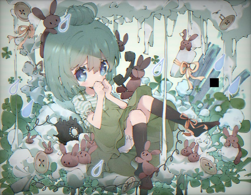 hatsune miku (vocaloid and 1 more) drawn by n_u