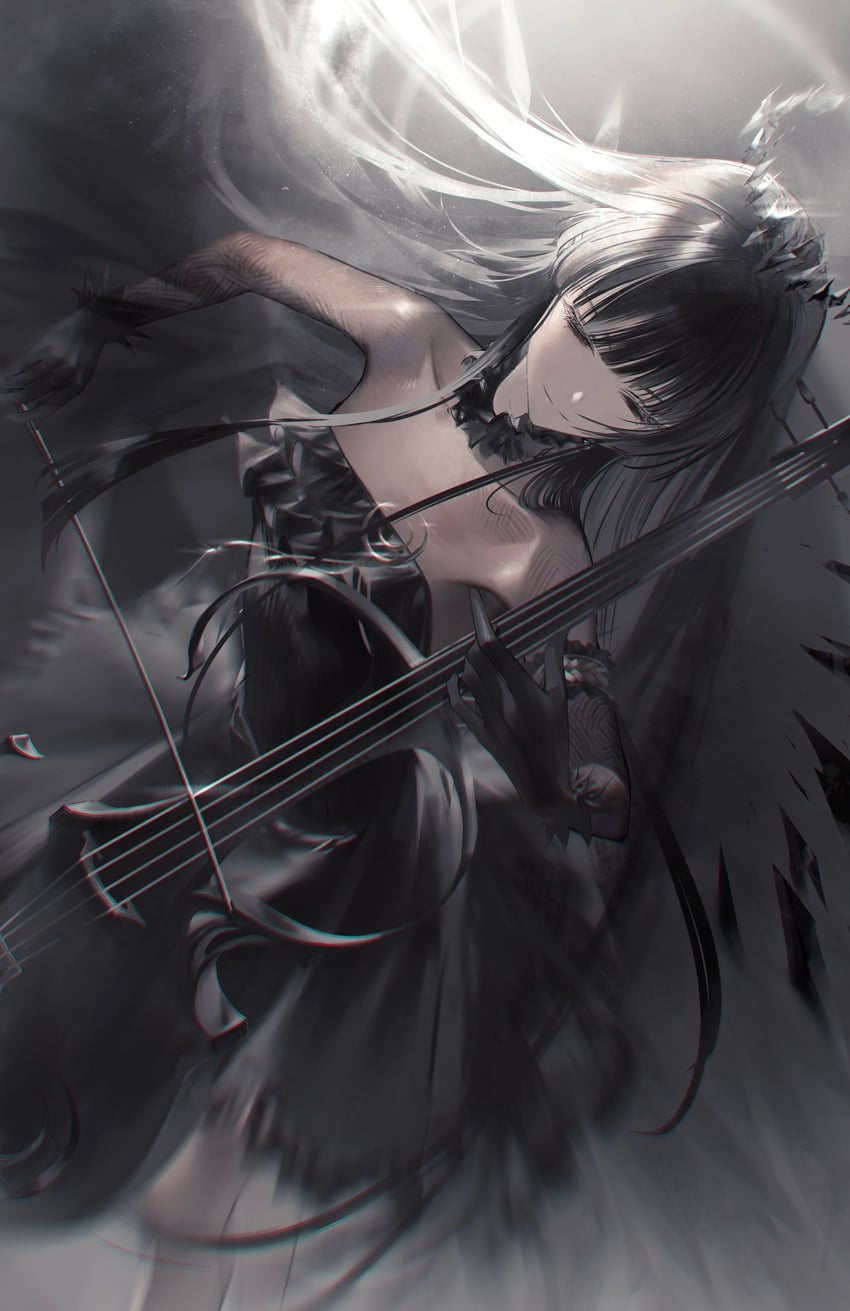 virtuosa (arknights and 1 more) drawn by tsuji_yashiki