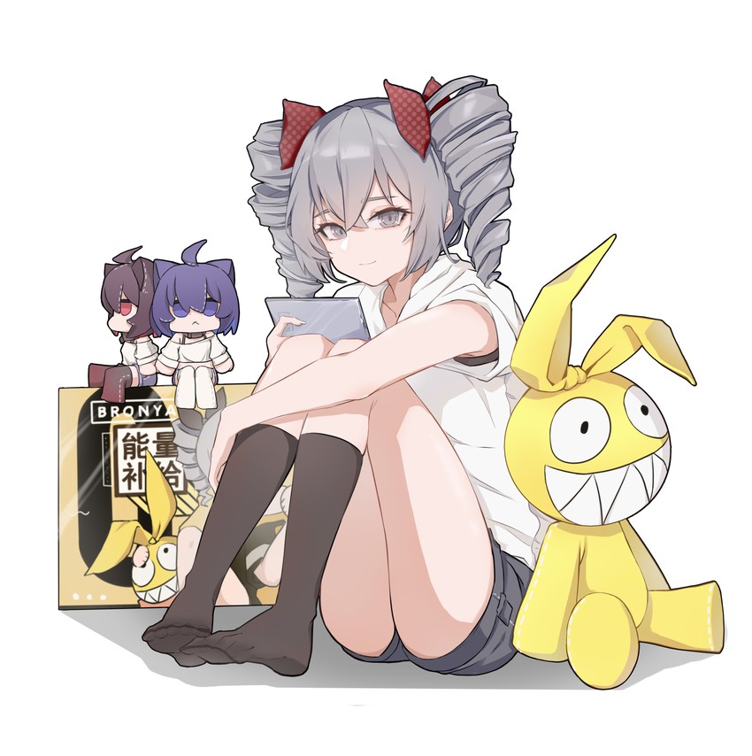 bronya zaychik, seele vollerei, homu, and seele (honkai and 1 more) drawn by skeleminemoneko