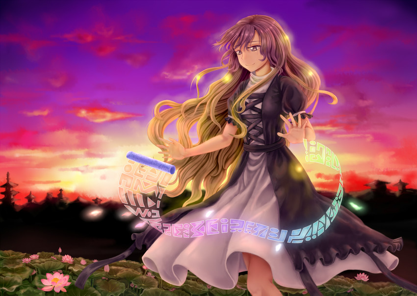 hijiri byakuren (touhou) drawn by fuwatoro_(enemy-of-society)