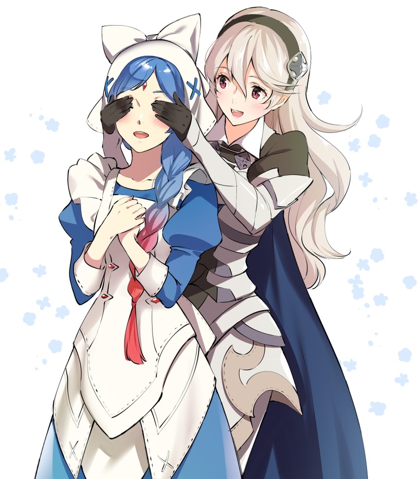 female corrin and lilith (fire emblem and 1 more) drawn by taromarun