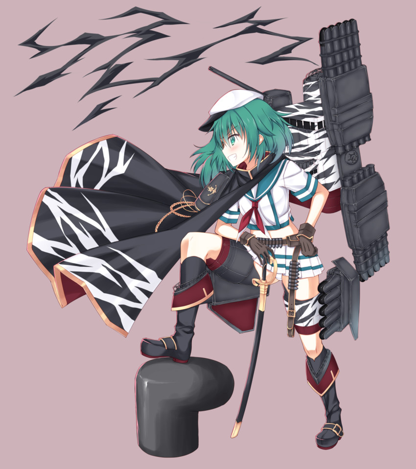 kiso and kiso kai ni (kantai collection) drawn by mitarai_eriya
