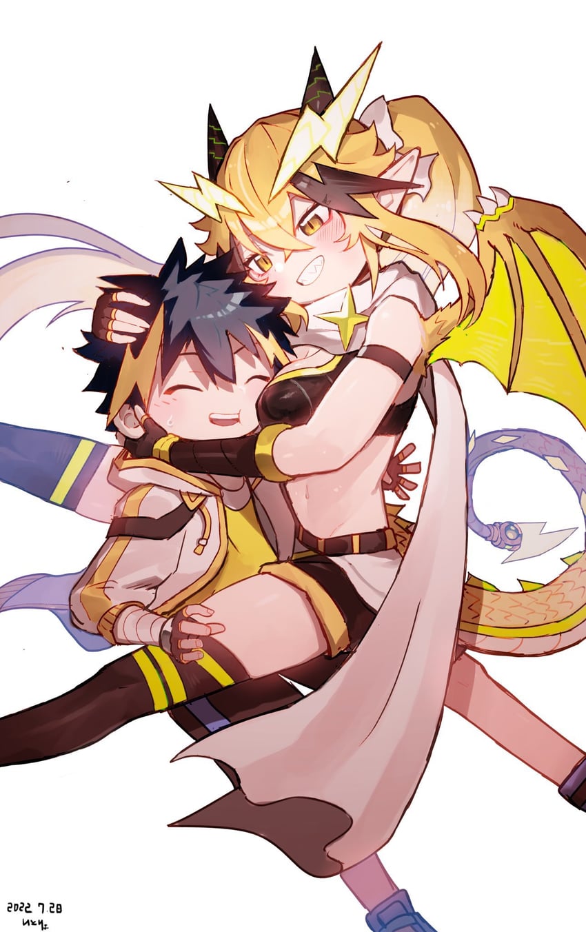san-chan and nakamura yuto (original and 1 more) drawn by itoriyo