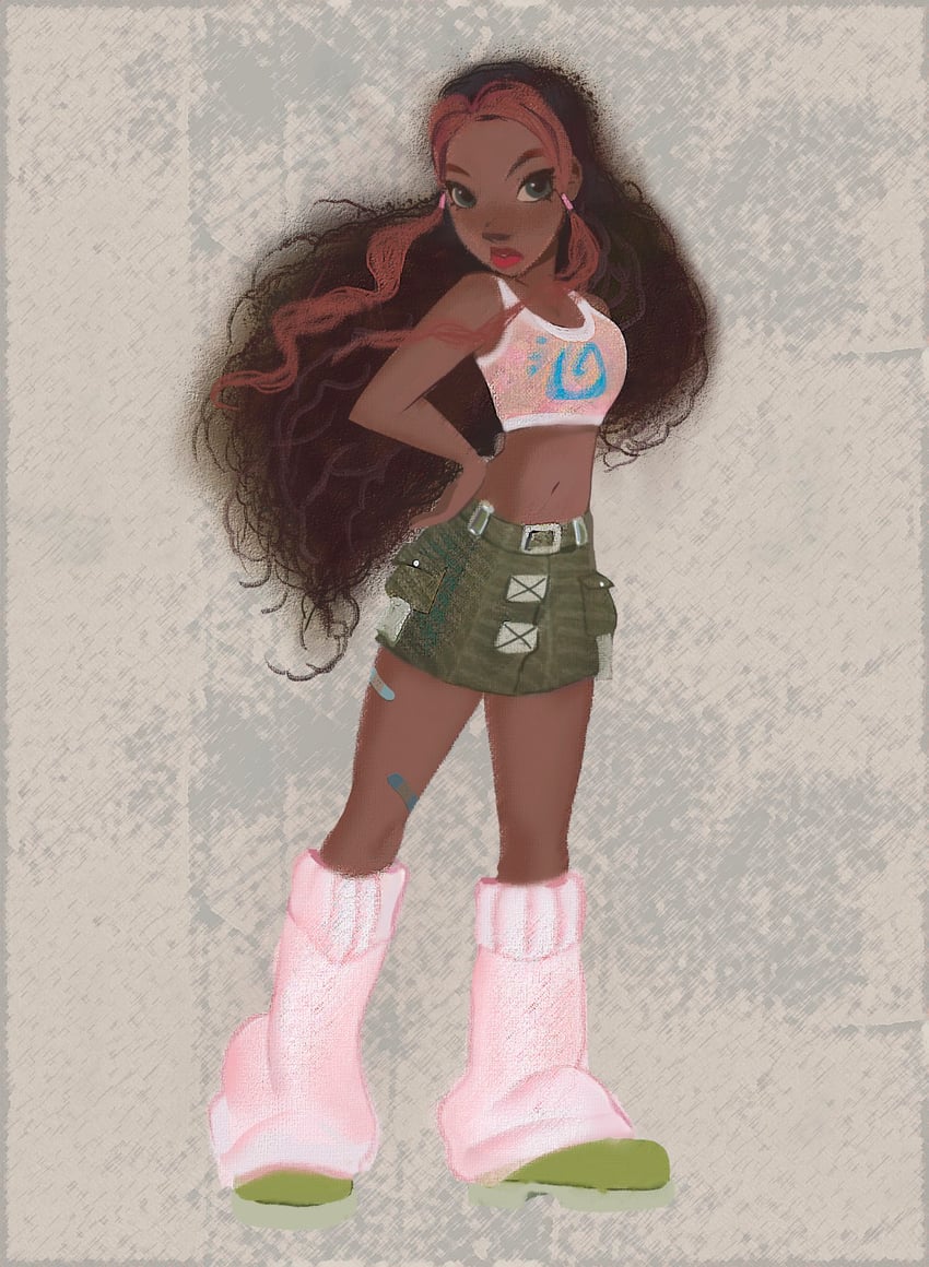 aisha (winx club) drawn by stardust_axel