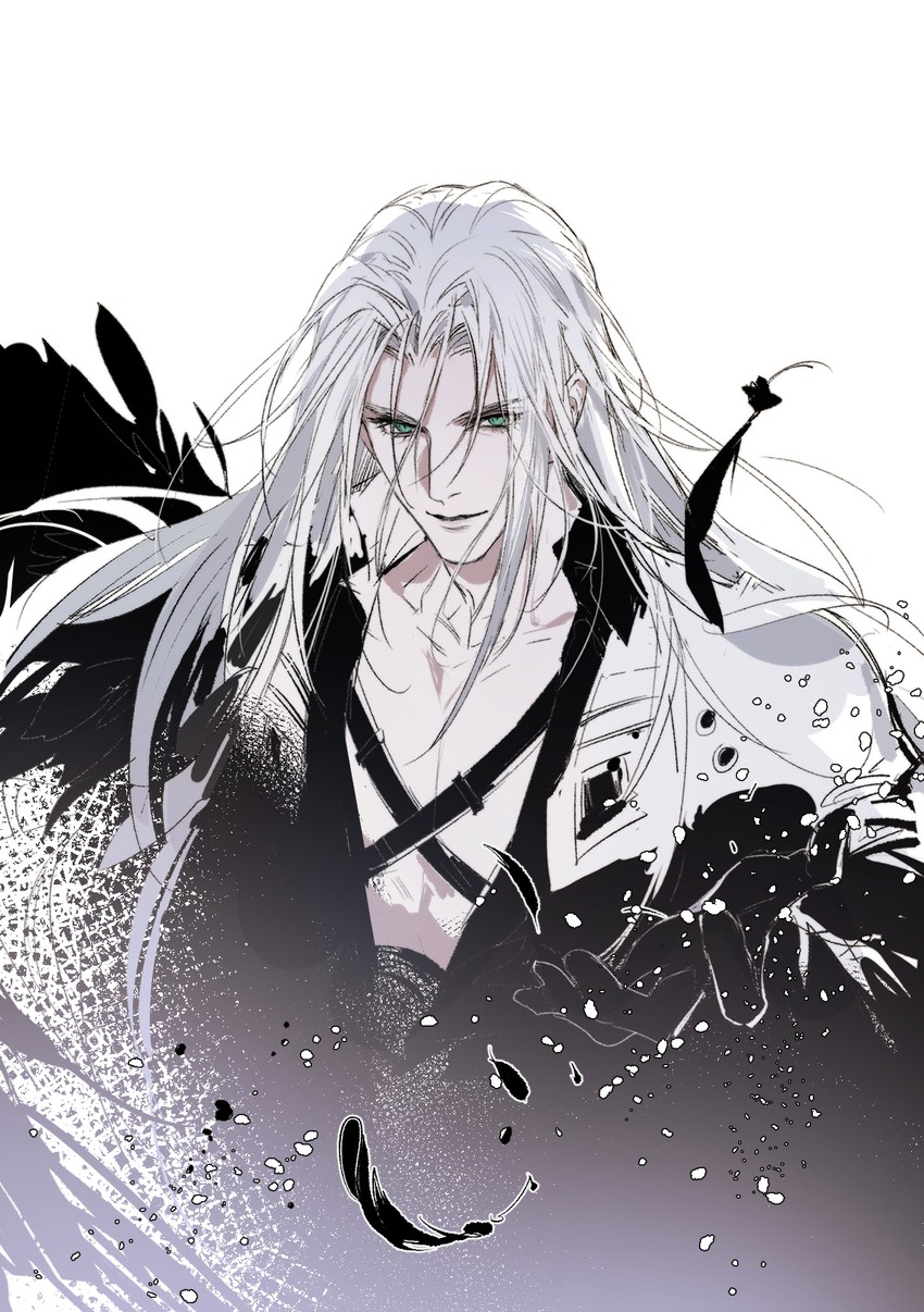 sephiroth (final fantasy and 1 more) drawn by xiandao1213