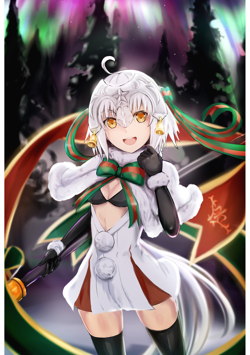 jeanne d'arc alter santa lily (fate and 1 more) drawn by yutama
