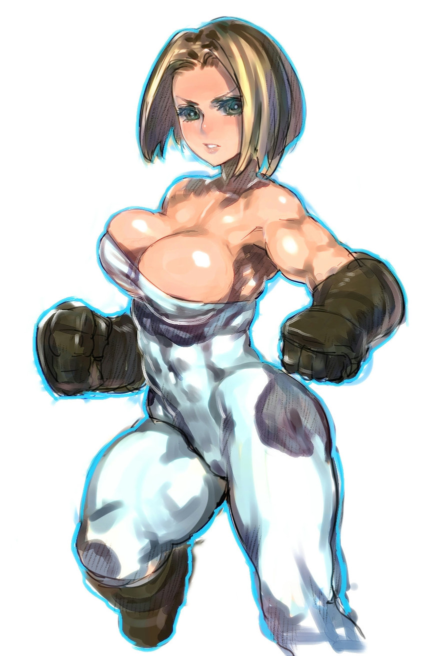 monk (final fantasy and 1 more) drawn by c.cu