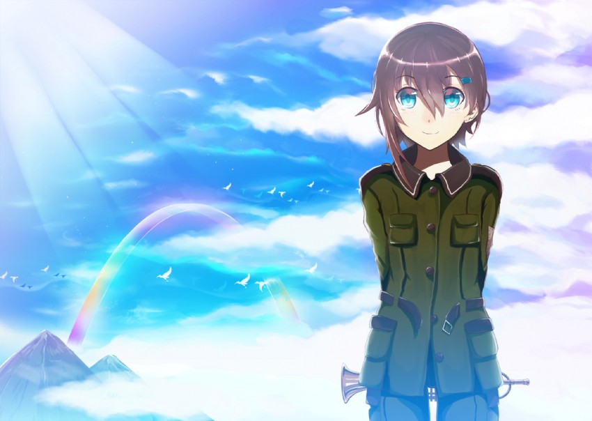 sorami kanata (sora no woto) drawn by muruaka