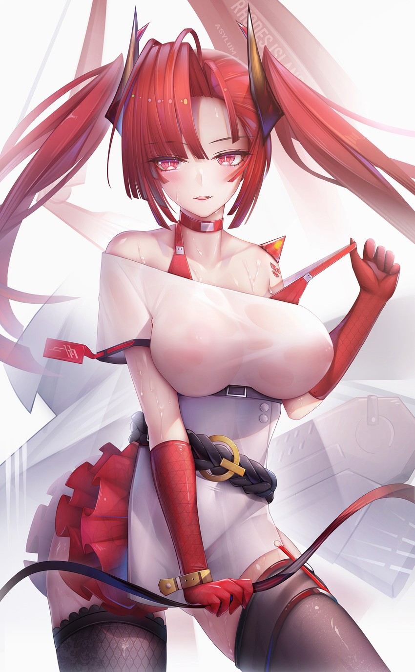 toddifons (arknights) drawn by binggong_asylum