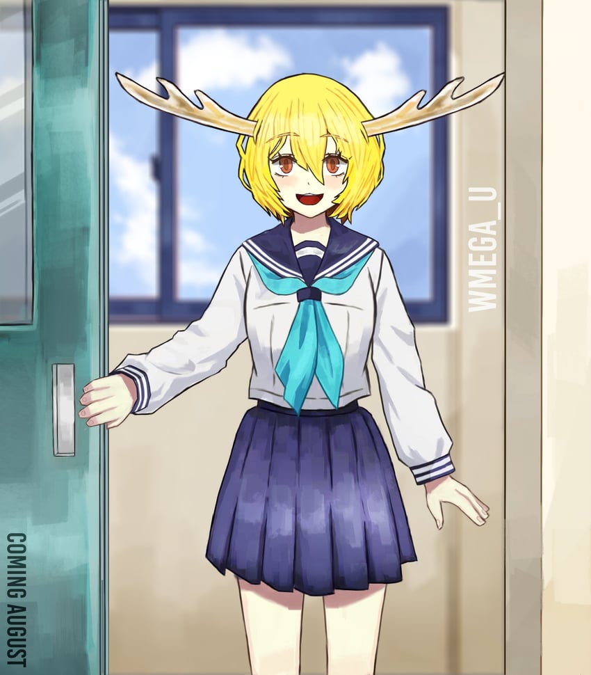 don quixote and shikanoko noko (project moon and 2 more) drawn by wmega_u