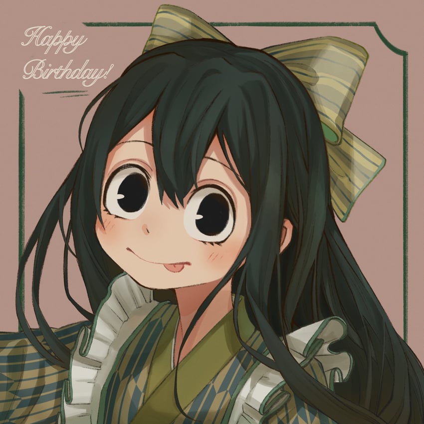asui tsuyu (boku no hero academia) drawn by amd_aoneko