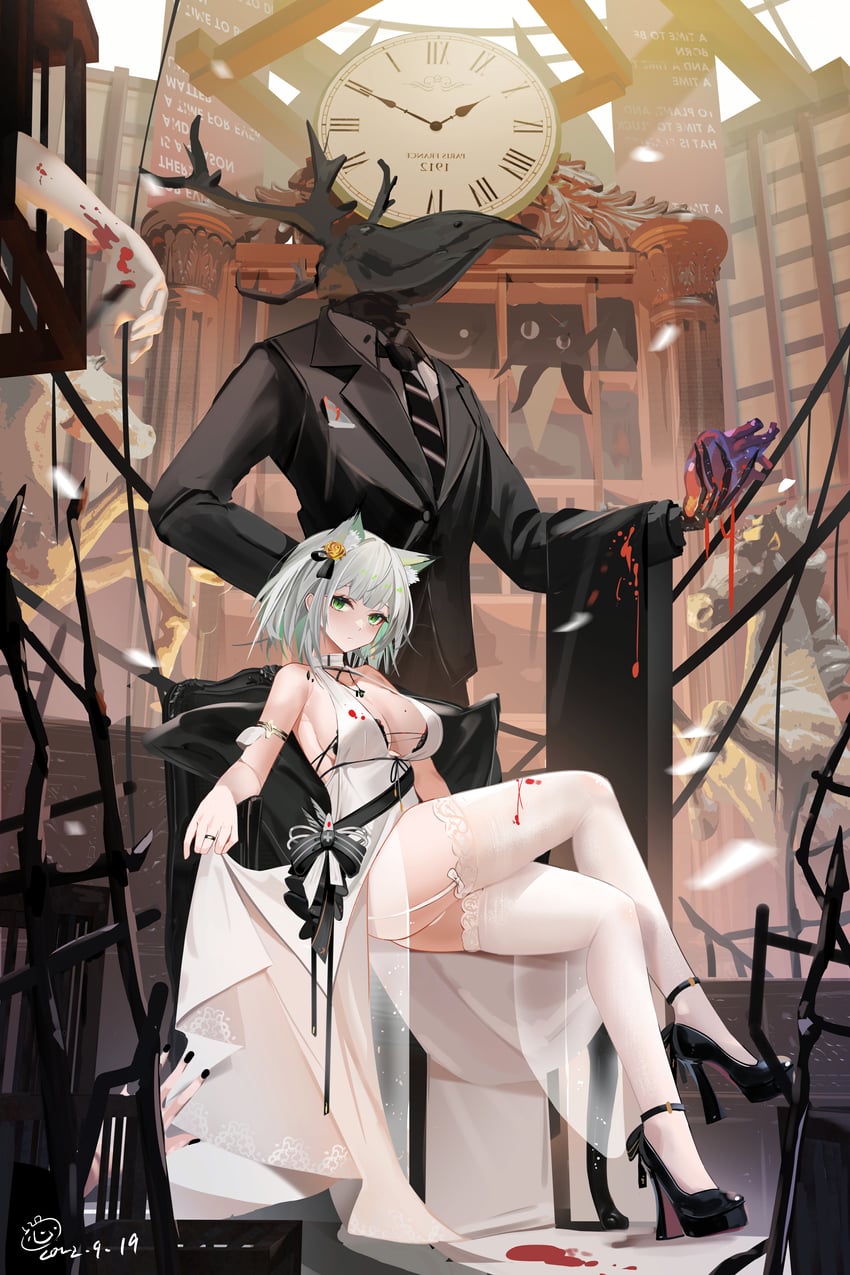 kal'tsit (arknights) drawn by sabou_san-shitsu_kokoro