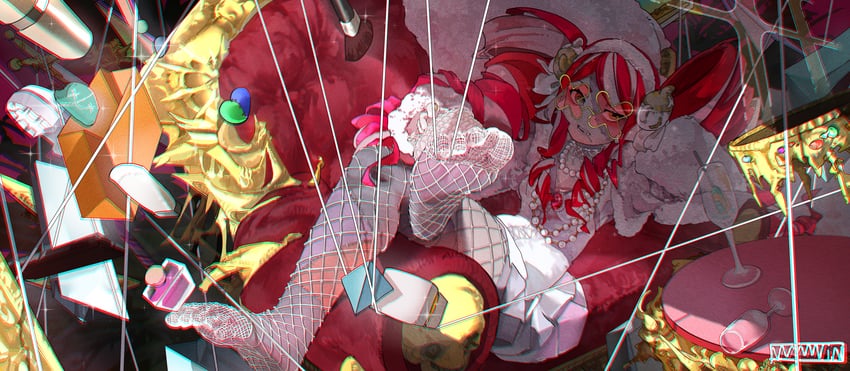 kureiji ollie (hololive and 1 more) drawn by vvvvvvvvin