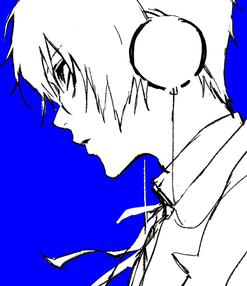 yuuki makoto (persona and 1 more) drawn by gy0zax2